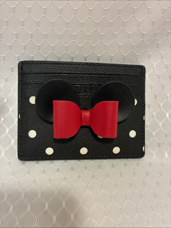kate spade Handbags - Kate Spade X Disney Minnie Mouse Card Carrier Like New!